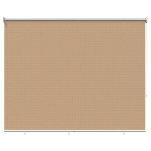 vidaXL Lauko roletas, 225 (plotis) x 140 (auk&scaron;tis) cm, smėlio spalvos