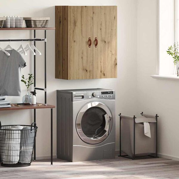 vidaXL Sieninė spintelė Amatininkų ąžuolas 69,5 x 34 x 90 cm