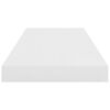 vidaXL Pakabinamos lentynos, 2vnt., baltos, 60x23,5x3,8cm, MDF