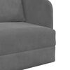 vidaXL Sofa lova Tamsiai pilka 65 x 80 x 83 cm Aksomas