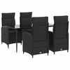 vidaXL Sofa Stalo Rinkinys 5 vnt.
