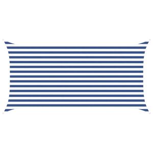 vidaXL Saulės burė Mėlyna ir balta 4 x 2 m 100% poliesteris Oksfordas