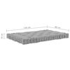 vidaXL Grindų/paletės pagalvėlės, 4vnt., pilkos spalvos, medvilnė