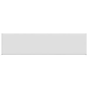 vidaXL Langų palangė Balta 60 x 20 x 4,5 cm PVC