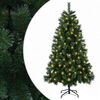 vidaXL Dirbtinė Kalėdų eglutė 120 cm 150 LED &Scaron;ilta balta
