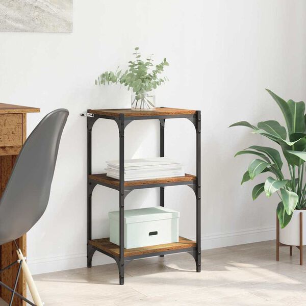 vidaXL Knygų spinta Sena mediena 40 x 33 x 70,5 cm