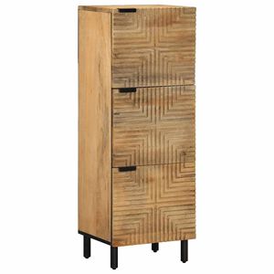 vidaXL Highboard Brown 40x33x110 cm Masyvo medžio Mango