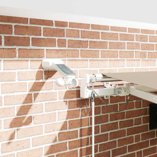 vidaXL I&scaron;traukiama markizė Smėlio 450 &times; 300 cm Poliesteris ir Metalas