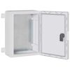 vidaXL Control Cabinet Pilka 47 x 20 x 60 cm ABS plastikas