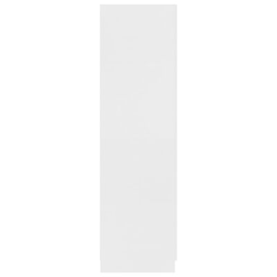 vidaXL Drabužių spinta, baltos spalvos, 80x52x180cm, MDP