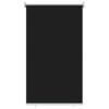 vidaXL Lauko roletai 90% UV blokavimui Juoda 80 x 140 cm HDPE