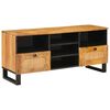 vidaXL Televizoriaus spintelė Ruda 100 x 33 x 46 cm Kietas mango medis