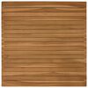 vidaXL Stalo vir&scaron;us 70 x 70 x 3,5 cm Kvadrato Kieto teka medžio
