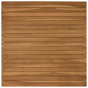 vidaXL Stalo vir&scaron;us 70 x 70 x 3,5 cm Kvadrato Kieto teka medžio