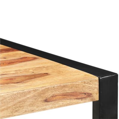 vidaXL Baro stalas, 110x60x110cm, rausvosios dalbergijos masyvas