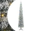 vidaXL Dirbtinė Kalėdų eglutė Žalia 270 cm PVC, plienas ir plastikas