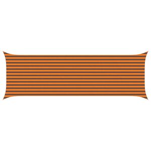 vidaXL Saulės burė Oranžinė ir ruda 6 x 2 m 100% poliesteris Oksfordas