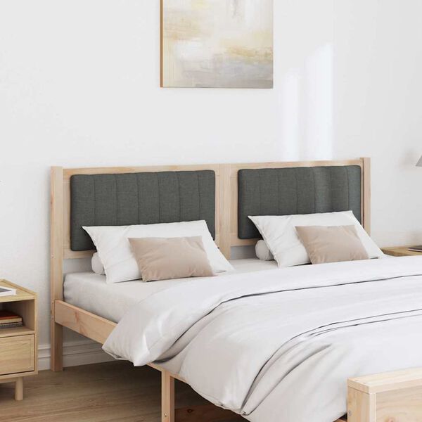 vidaXL Apmu&scaron;ta lovos galvūgalis Ruda 160 cm Kietos pu&scaron;ies mediena