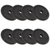 vidaXL Svoriai, 8vnt., 8x2,5kg, ketus