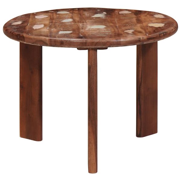 vidaXL Sudediami kavos stalai 3 pcs Kieta atnaujinta mediena