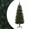 vidaXL Dirbtinė kalėdinė eglutė su rutuliuku 210 cm 300 LED