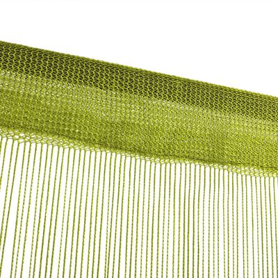 vidaXL Virvelinės užuolaidos, 2vnt., 100x250cm, žalios spalvos