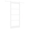 vidaXL Slankios durys ORKDAL Balta 93 x 211 cm