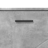 vidaXL Vonios spintelė su stalčių Betono pilka 76,5 x 35 x 64 cm