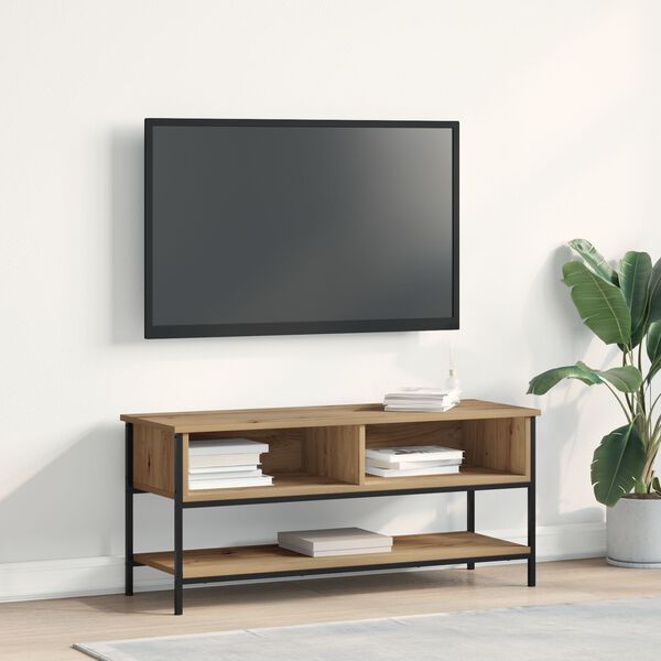 vidaXL TV spintelių komplektas Amatininkų ąžuolas 100 x 35 x 45 cm