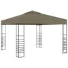 vidaXL Sodo palapinė, taupe spalvos, 3x3m, 180 g/m&sup2;