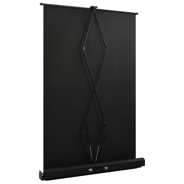 vidaXL Pastatomas i&scaron;traukiamas projektoriaus ekranas, 60", 4:3