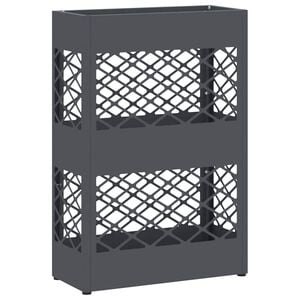 vidaXL Lietaus skėtis stovas Antracito 28 x 12 x 41 cm Plienas