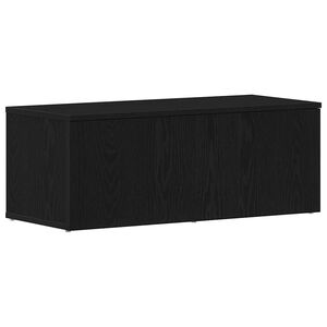 vidaXL Televizoriaus spintelė 80x34x30 cm Juodas ąžuolas