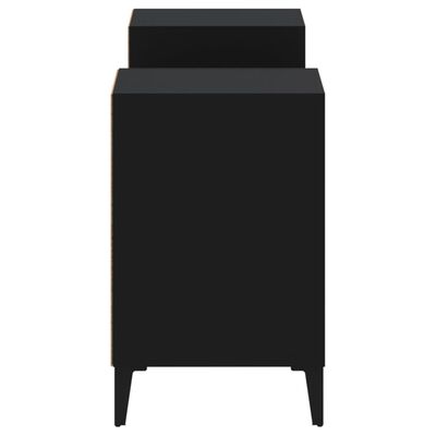vidaXL Televizoriaus spintelė, juodos spalvos, 160x35x55cm, mediena