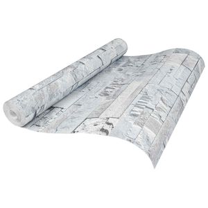 vidaXL 3D akmens tapetai &Scaron;viesiai pilka 10 x 0,53 m