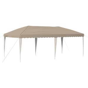 vidaXL Pop-up &scaron;ventinis palapinė 575 x 290 x 245 cm Kreminė