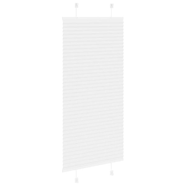 vidaXL plisuota žaliuze balta 60x150 cm audinio plotis 59,4 cm