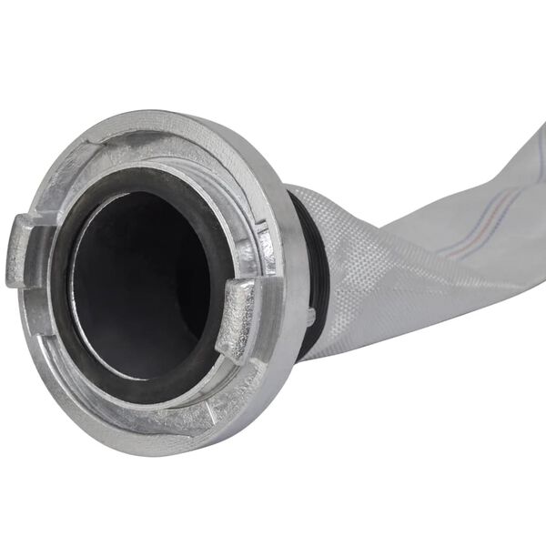 vidaXL Gaisrinė plok&scaron;čia žarna, 30m, su B-Storz jungtimis, 3 coliai