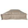 vidaXL Pallet pagalvių rinkinys 2 pcs Taupe 180 x 40 x 8 cm
