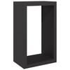 vidaXL Stovas malkoms, juodos spalvos, 60x40x100cm, plienas