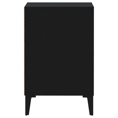 vidaXL Televizoriaus spintelė, juodos spalvos, 100x35x55cm, mediena