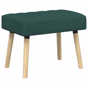 vidaXL Kanalo pamink&scaron;tintas suolas Tamsiai žalia 60 x 40 x 45 cm