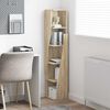 vidaXL Kampinė spintelė Sonoma ąžuolas 27,5x27x140cm Apdirbta mediena