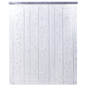 vidaXL Langų plėvelė, 45x500cm, PVC, matinė, bambuko ra&scaron;tas