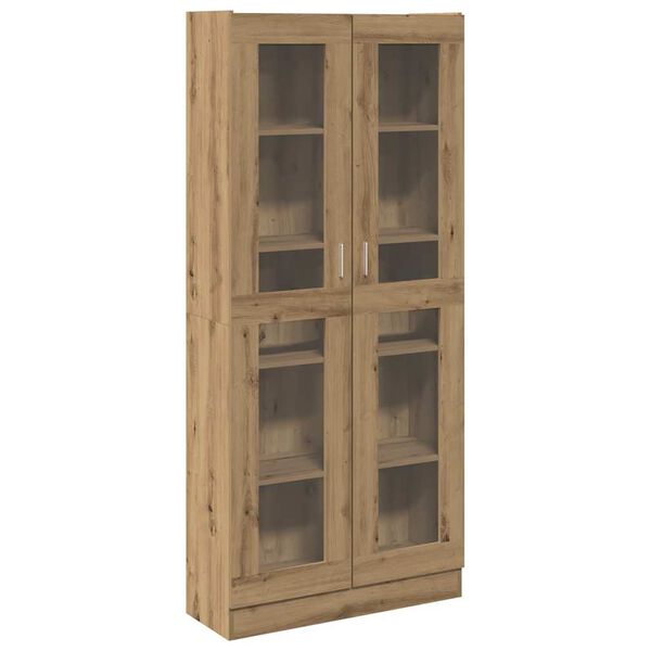 vidaXL Highboard Artisan ąžuolas 82,5x30,5x185 cm inžinerinė mediena