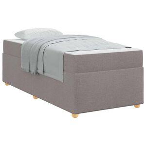 vidaXL Lovos rėmas Tortora 80 x 200 cm audinys