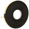 vidaXL Savigautinė putų juosta Juoda 20mm x 10m CR putplastis