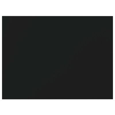 vidaXL Knygų lentynos plokštės, 8vnt., juodos, 40x30x1,5cm, MDP