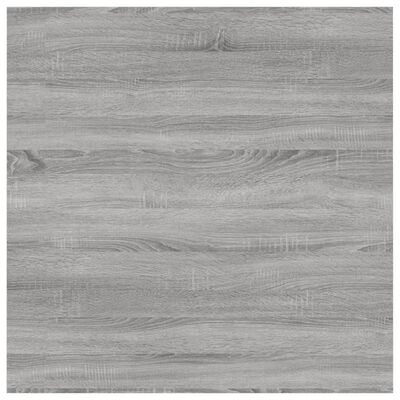 vidaXL Sieninės lentynos, 4vnt., pilkos ąžuolo, 40x50x1,5cm, mediena