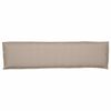 vidaXL Pallet pagalvių rinkinys 2 pcs Taupe 150 x 40 x 8 cm